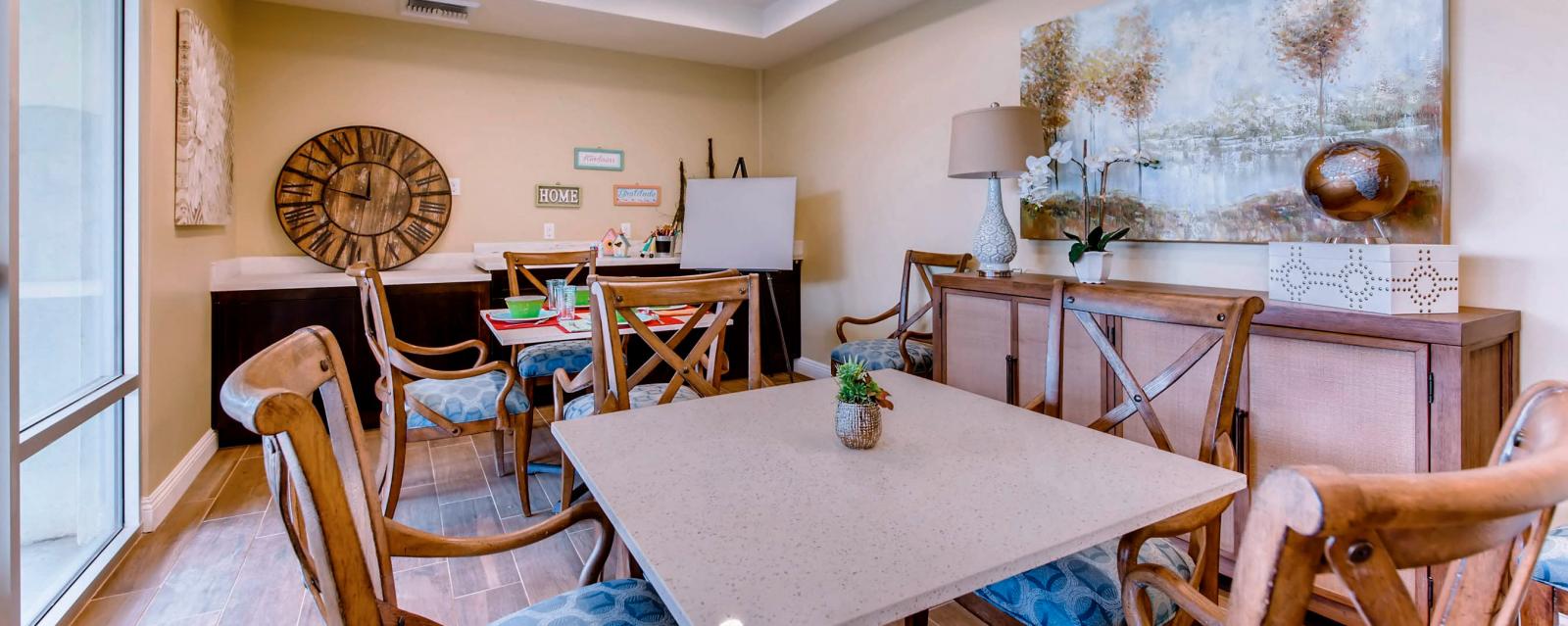 A formal sitting area