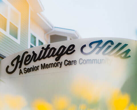 Heritage Hills sign